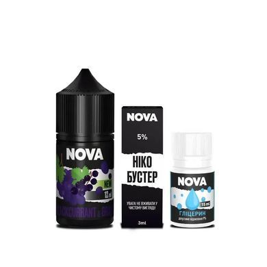 Набор для самозамеса Nova 30ml - 50mg Blackcurrant Grape