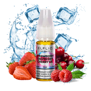 Жидкость Elf Liq 10мл 50мг Strawberry Raspberry Cherry Ice (Клубника Малина Вишня Айс)