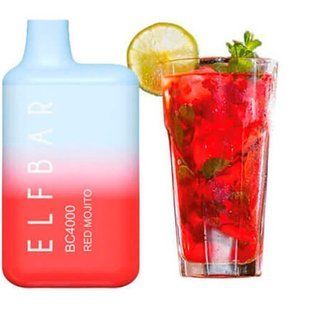 Одноразовый перезаряжаемый Pod Elf Bar BC4000 Red Mojito