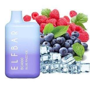 Одноразовый перезаряжаемый Pod Elf Bar BC4000 Blue Razz Ice