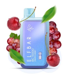 Одноразовий перезаряджаємий Pod Elf Bar BC10000 Grape Cherry (Виноград Вишня)