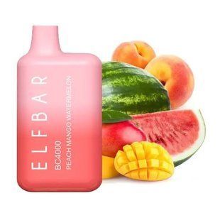 Одноразовый перезаряжаемый Pod Elf Bar BC4000 Peach Mango Watermelon