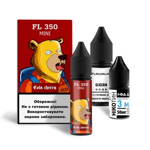 Набір для самозамісу Flavorlab FL350 Mini 15 ml - 50 mg Cola Cherry