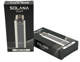 Багаторазовий Pod Solana Puff Silver