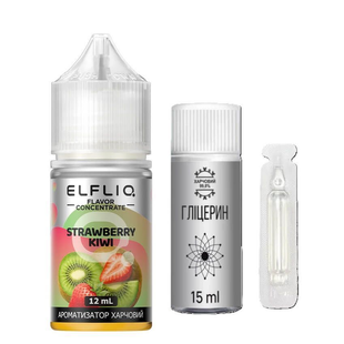 Набор для самозамеса Elf Liq 30 ml - 50 mg Strawberry Kiwi