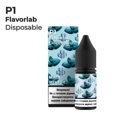 Набір для самозамісу Flavorlab P1 10 ml - 50 mg М'ята Ментол