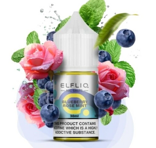 Рідина Elf Liq 30мл 50мг Blueberry Rose Mint (Чорниця Роза Ментол)