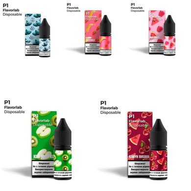 Набір для самозамісу Flavorlab P1 10 ml - 50 mg Чорниця Малина