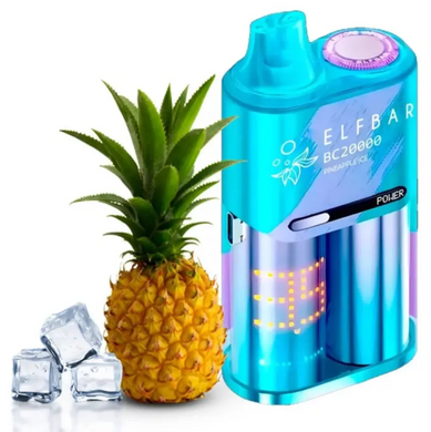 Одноразка Elf Bar BC 20000 затяжок Pineapple Ice (Ананас Айс)