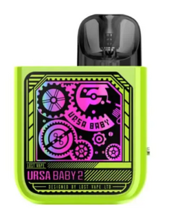 Багаторазовий Pod Lost Vape Ursa Baby 2 Pop Green x Time Gear