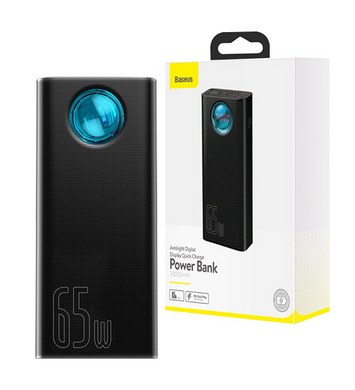 Повербанк Baseus Amblight Digital Display Quick Charge 65W 30000mAh Black (PPLG-A01)