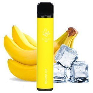 Одноразовый Pod Elf Bar 1500 Banana Ice 5% (Под система эльф бар Банан с холодком) | Оригинал